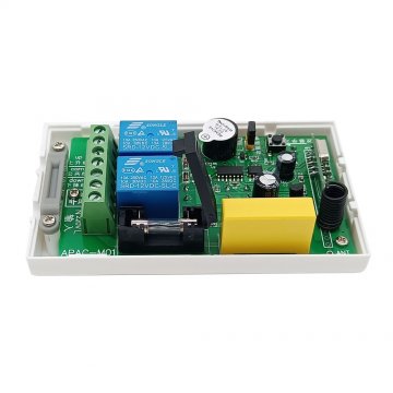AC 220VAC RF 2 canaux télécommandé sans fil 1 récepteur 3