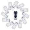 12 Canaux CA 220V Système Télécommande Sans Fil un Émetteur Télécommande 12 Récepteurs