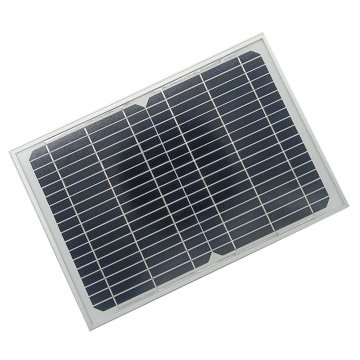 Kit panneau solaire 10W 12V avec régulateur 5A et batterie à 89,90€