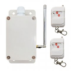 Interrupteur Télécommandé Sans Fil EunnacoTop – Relais 10A 110-240V, 1000m Portée, 2 Émetteurs Pour Lampes LED
