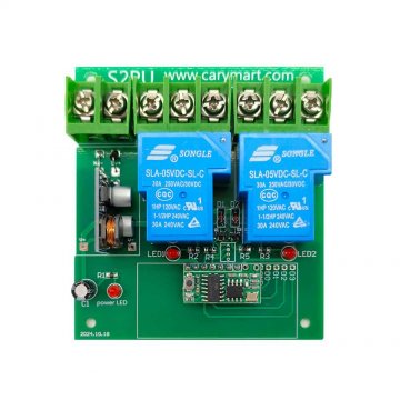 Kit Télécommande 433MHz 4 Canaux 12V - Émetteur/récepteur Pour Portail, Motorisation, éclairage