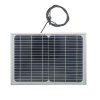 18V 10W Mini Panneau Solaire en Silicium Monocristallin